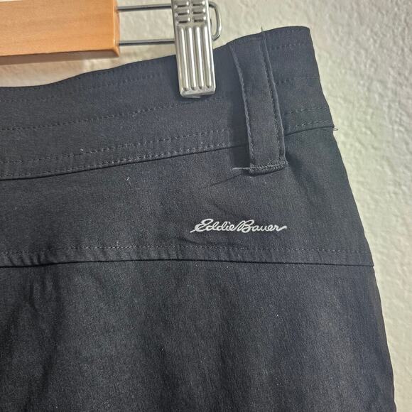 EDDIE BAUER Summer Trail Short Black Size 12 - Picture 4 of 5